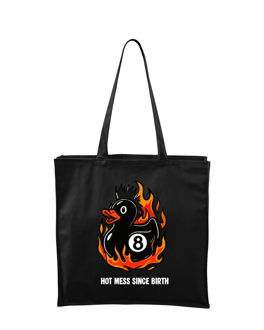 8 Ball Duck Tote Bag