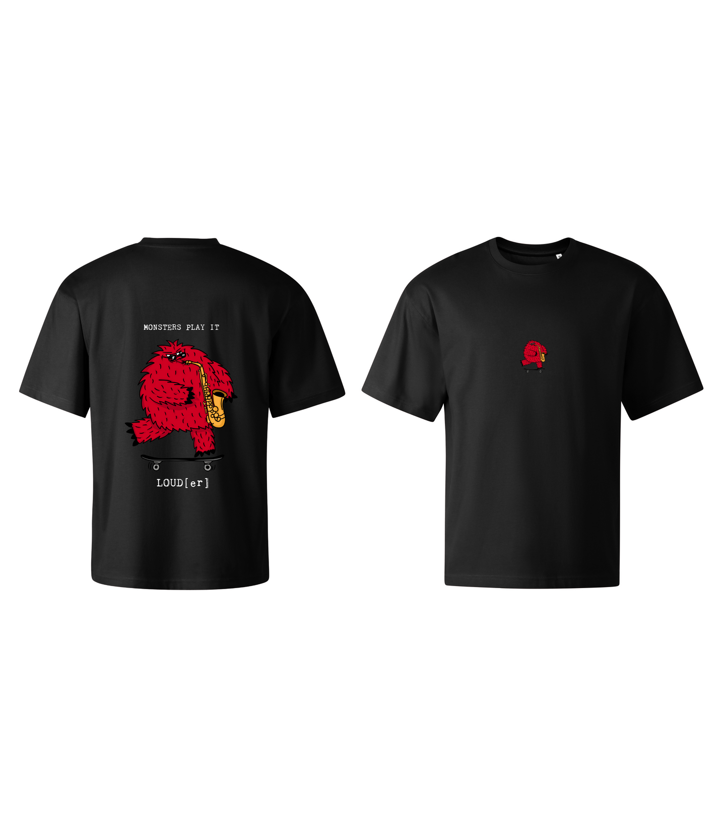 Saxophone Monster Tee