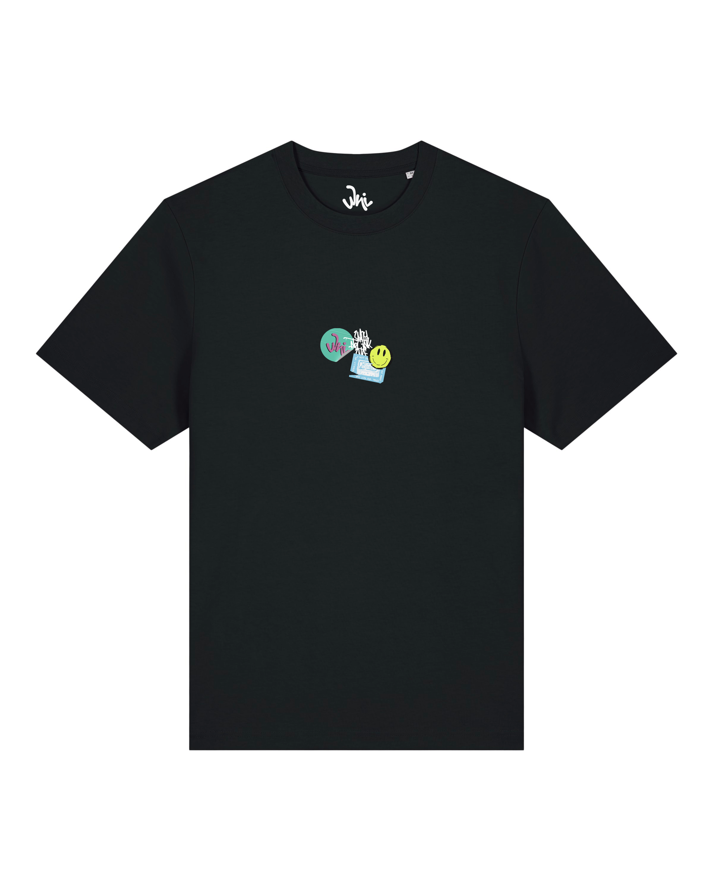 sticker logo tee
